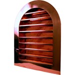 View Tombstone Louvered Gable Wall Vent